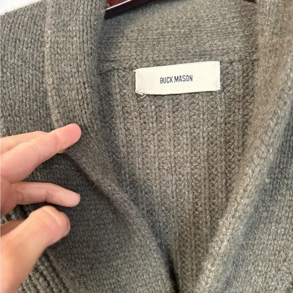 Buck Mason Green Herdsman Cardigan s L - Picture 5 of 6